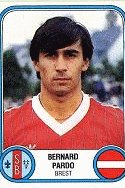 Bernard Pardo 1982-1983