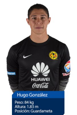 Hugo Gonzalez 2015-2016