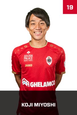 Koji Miyoshi 2019-2020